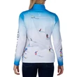 Kép 2/2 - Spyder Birds Eye zip T-Neck női aláöltöző