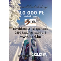 10.000ft-os ajándékutalvány