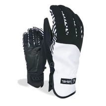 Level Glove Suburban Rider Issue Black-White sí- snowboard kesztyű