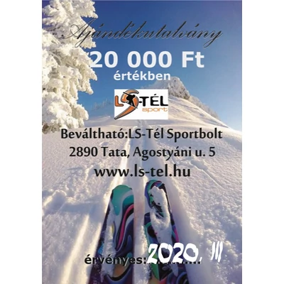 20.000ft-os ajándékutalvány
