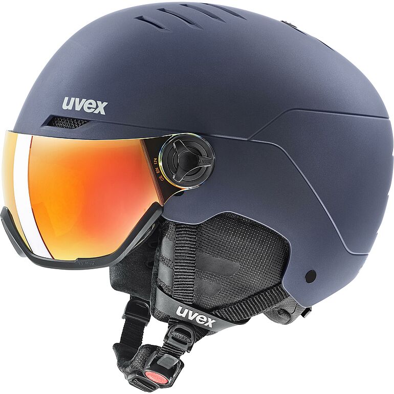 Uvex Wanted Visor síbukósisak navy matt